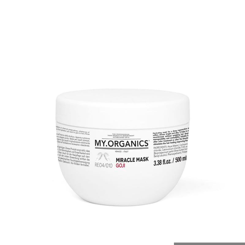 【預訂】My.Organics Miracle Hair Mask 枸杞水凝髮膜 500ml1