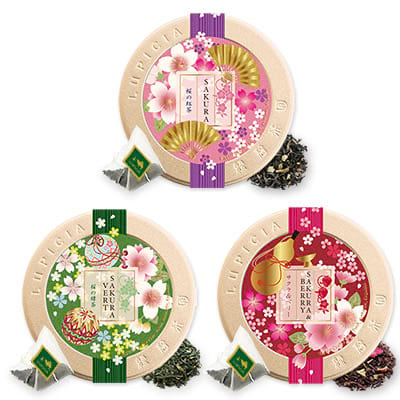  【預訂】櫻花系列小罐茶包套裝6款3