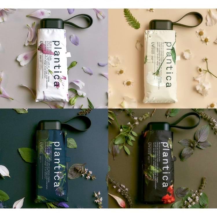 【預訂】Wpc. plantica x Flower Print 縮骨雨傘 2