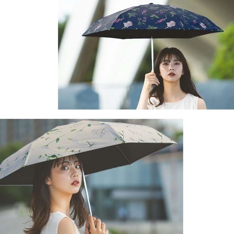 【預訂】Wpc. plantica x Flower Print 縮骨雨傘 5