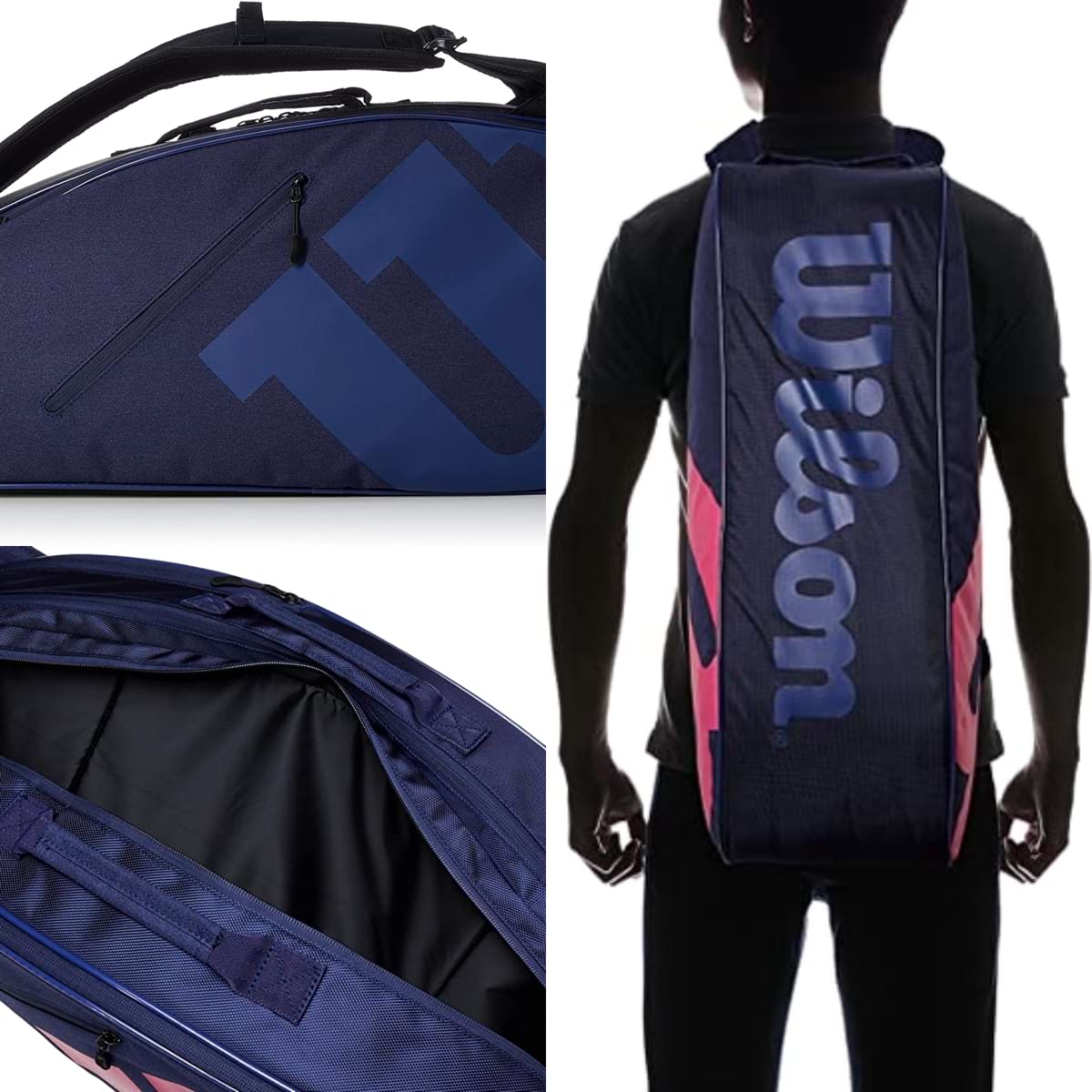 【預訂】Wilson TEAMJ 6PK RACKET BAG5