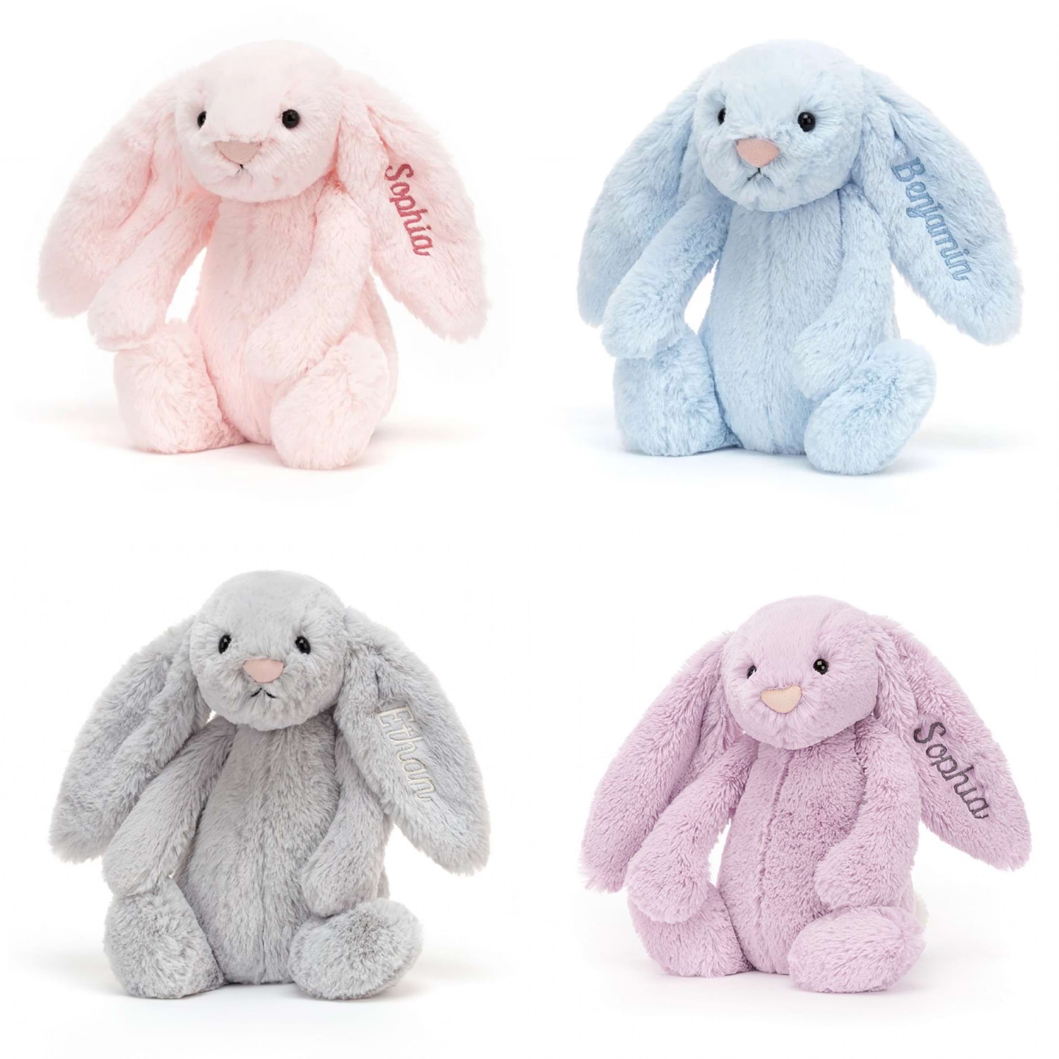 【預訂】Jellycat 賓尼兔 名字自訂公仔1