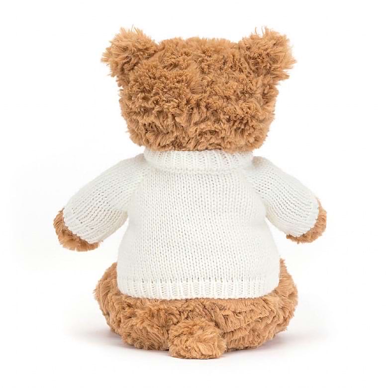 【預訂】Jellycat 巴塞羅熊 自訂毛衣名字3