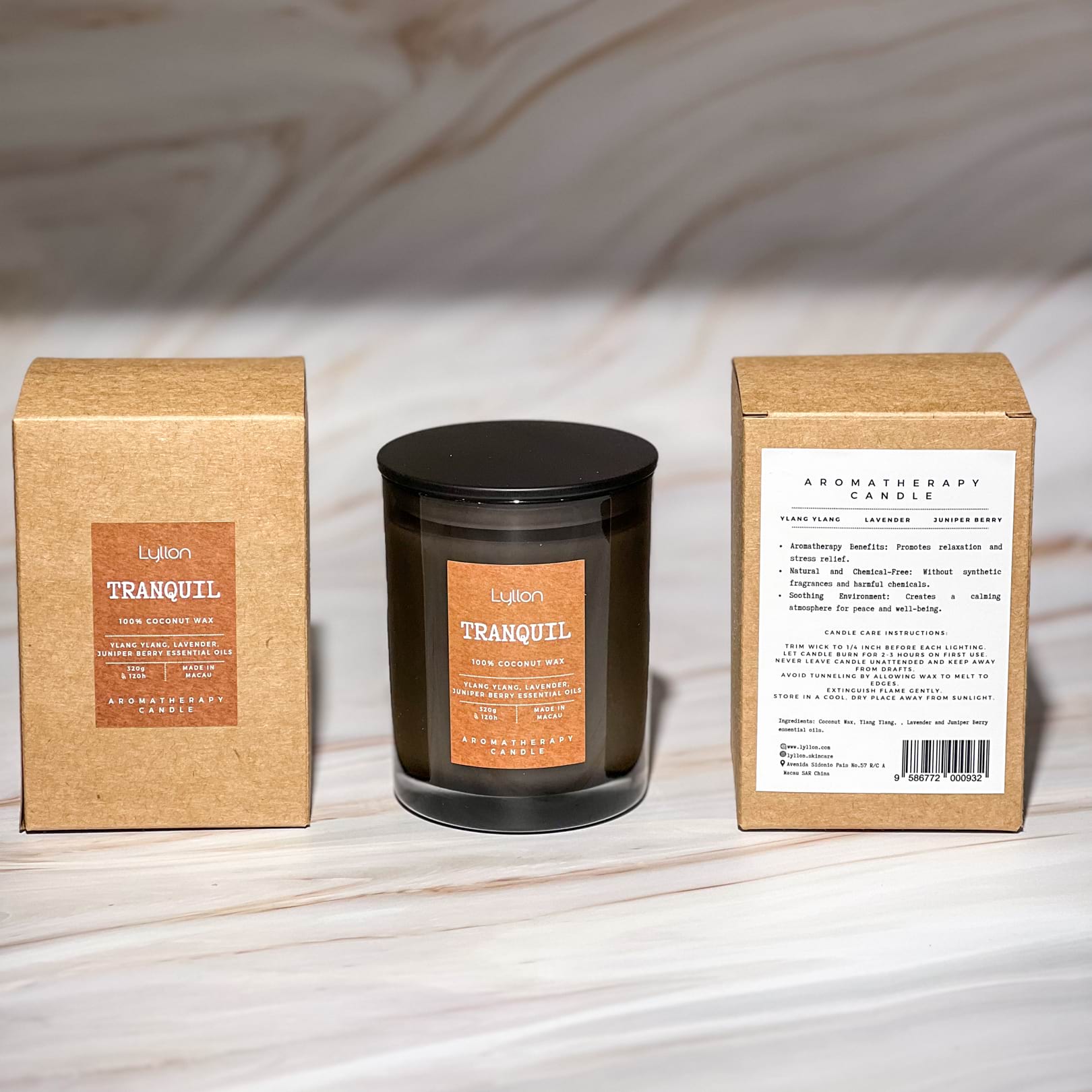 Aromatherapy Candle 320g: Tranquil 香氛蠟燭 320g：寧靜2