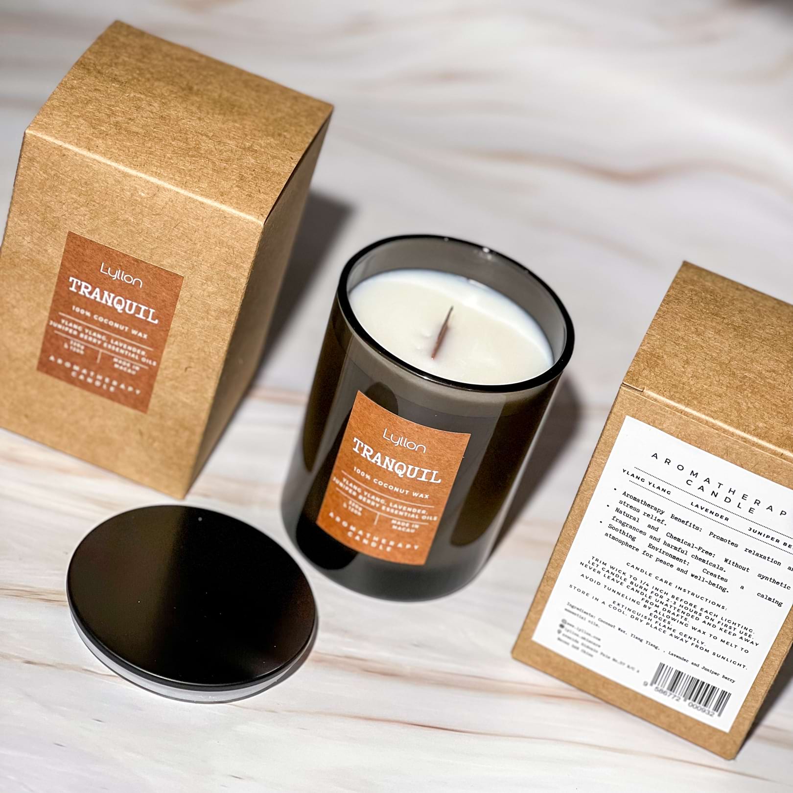 Aromatherapy Candle 320g: Tranquil 香氛蠟燭 320g：寧靜3