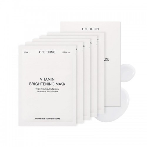 ONE THING 維生素美白面膜 1