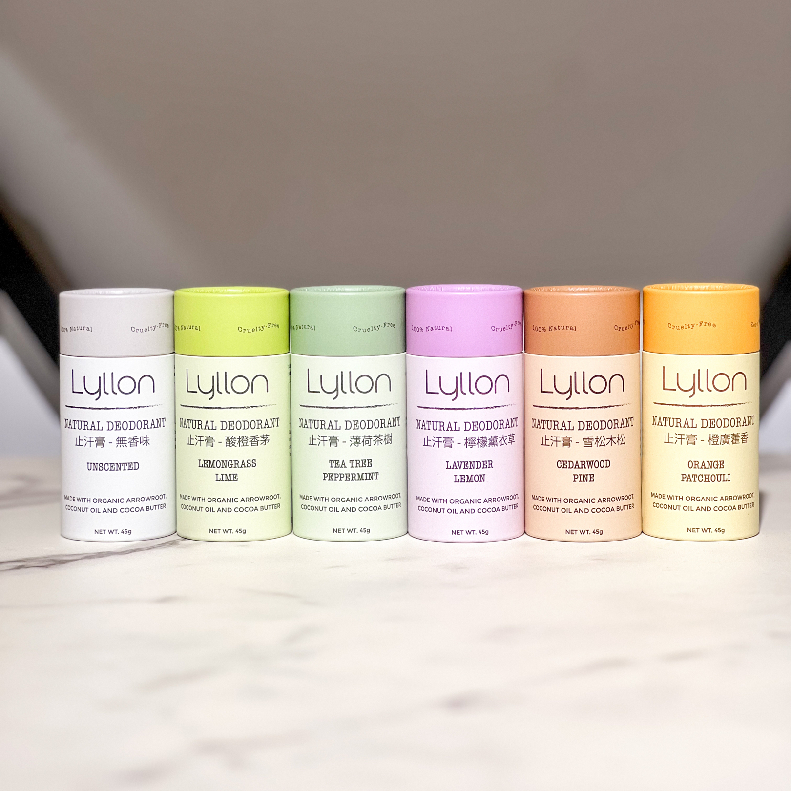 6 Natural Deodorant Set 6 件天然除臭劑套裝1