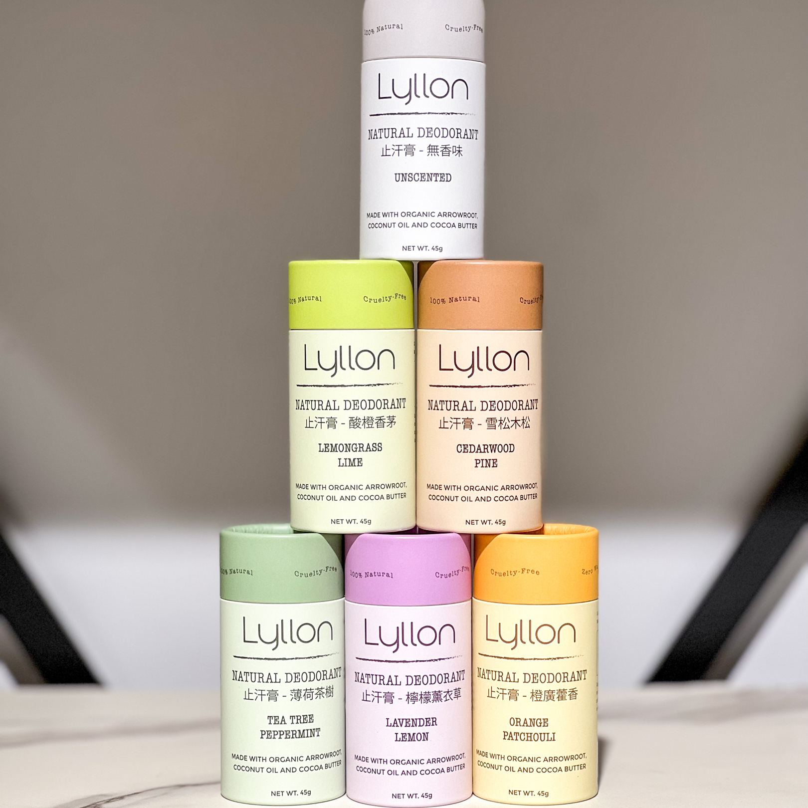 6 Natural Deodorant Set 6 件天然除臭劑套裝3