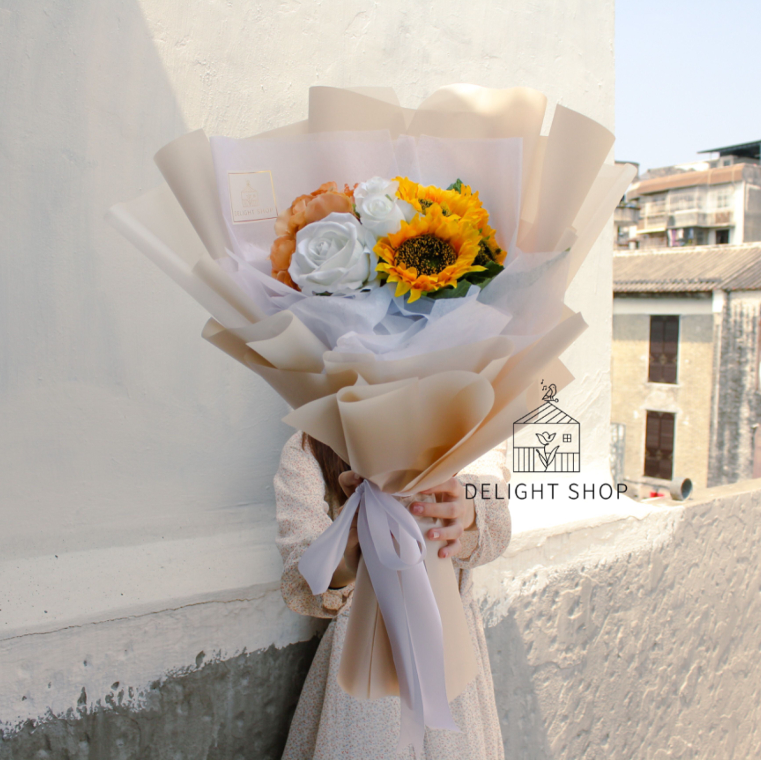 畢業仿真花2