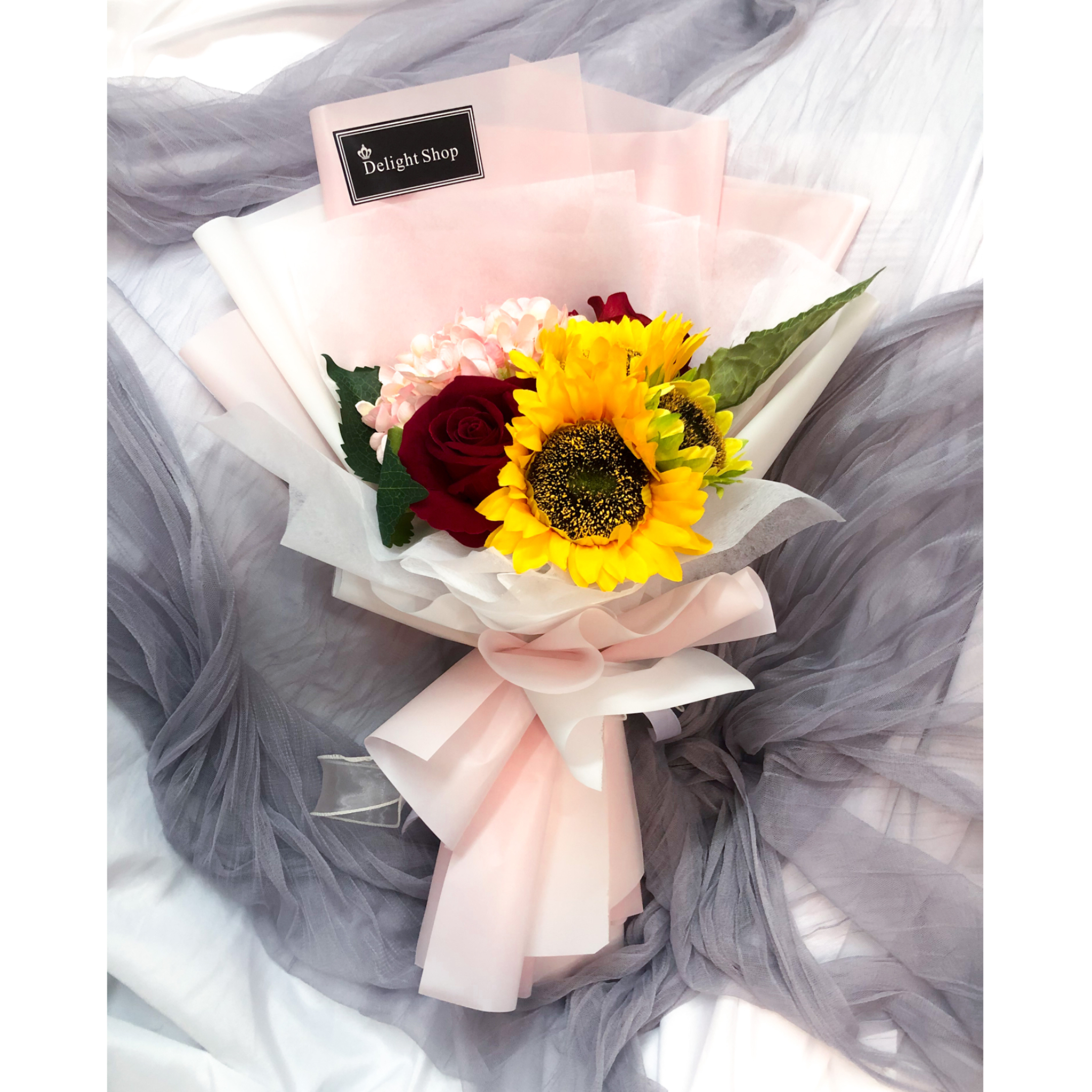 畢業仿真花3