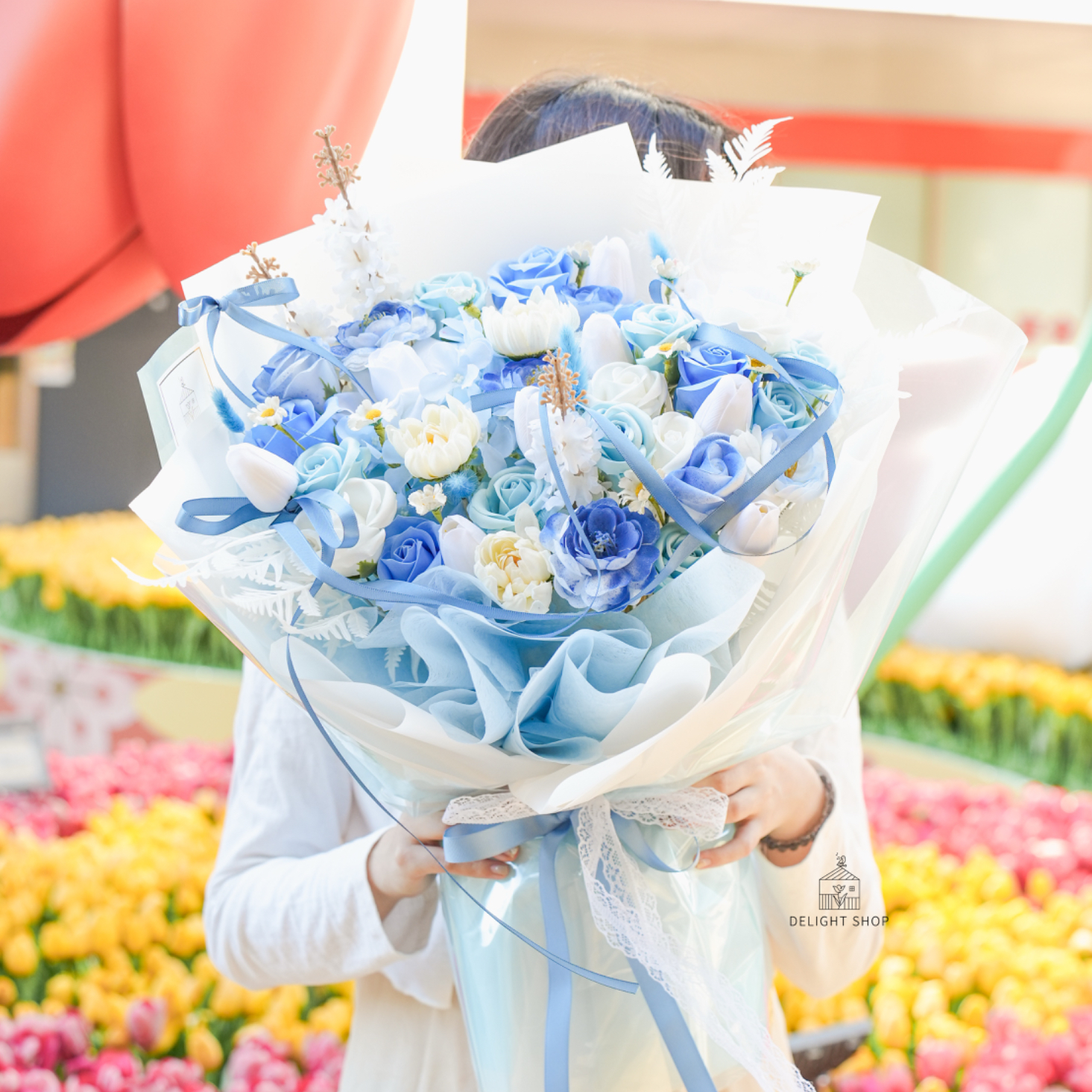 藍色系芭蕾舞風香梘花🎀1
