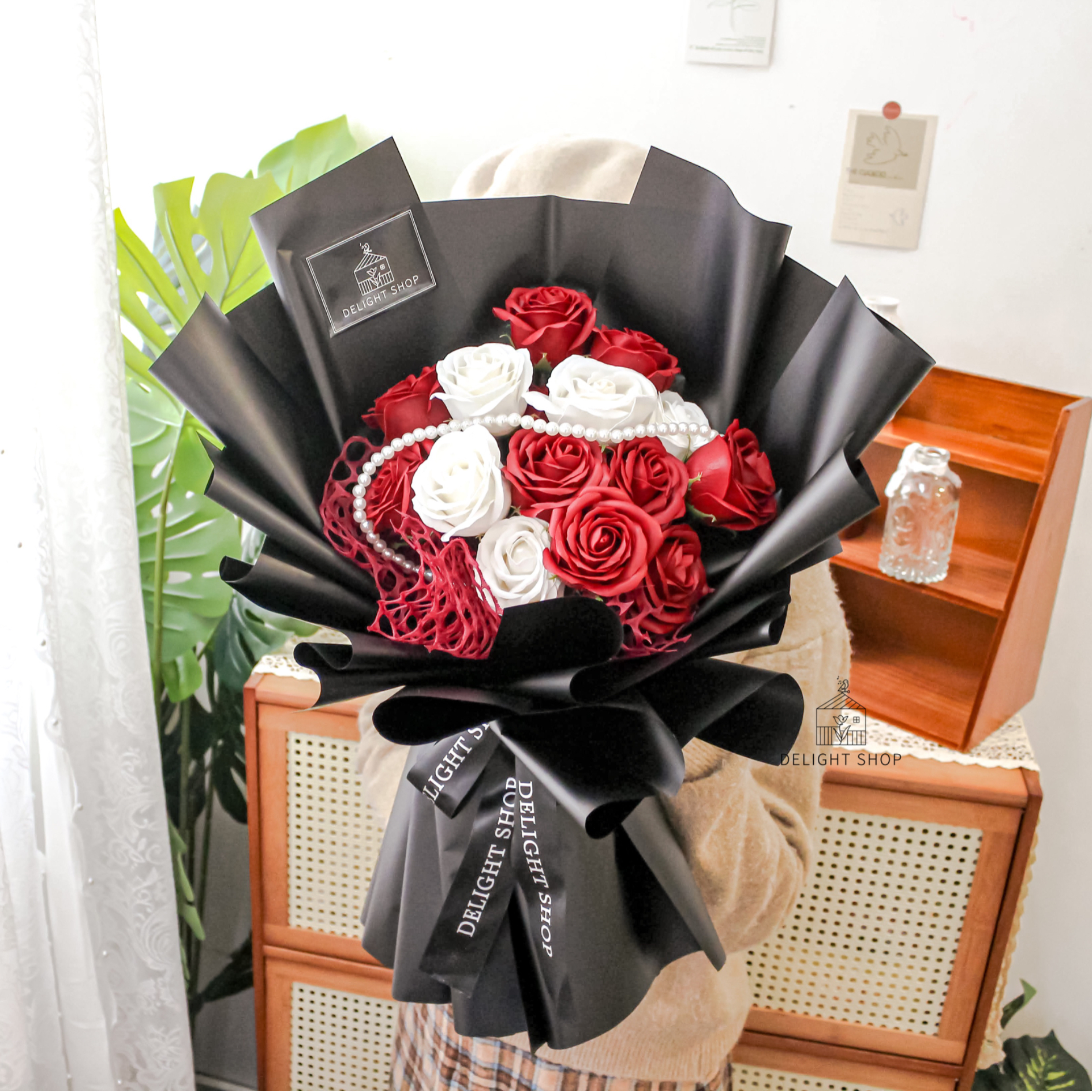 紅白香梘花1