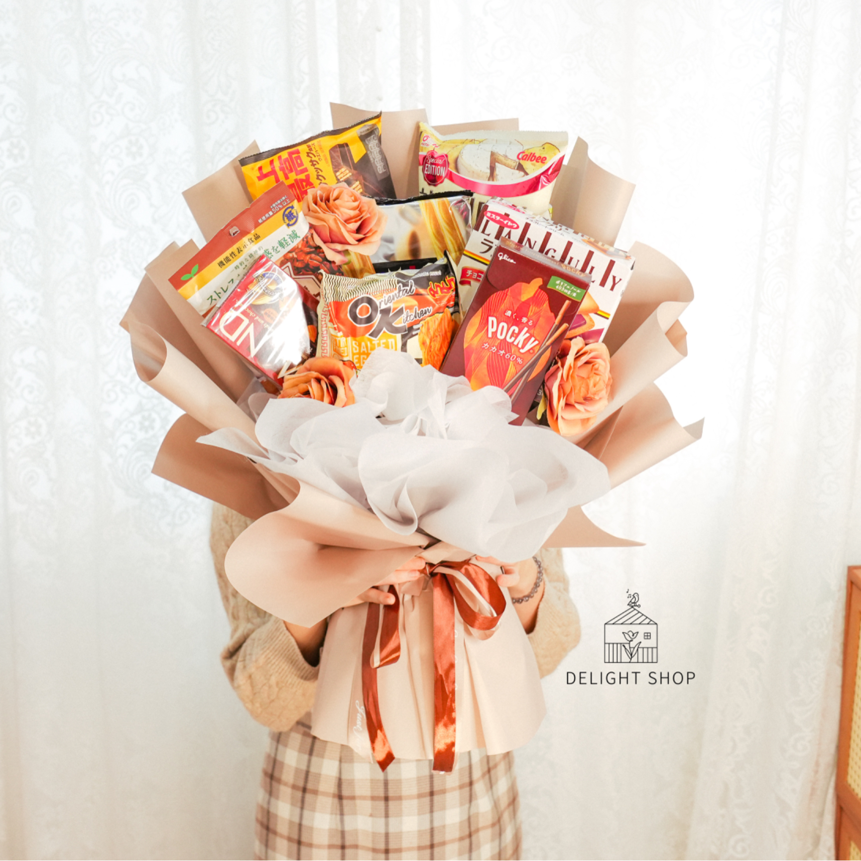L size 零食花🍫🍪🍬1